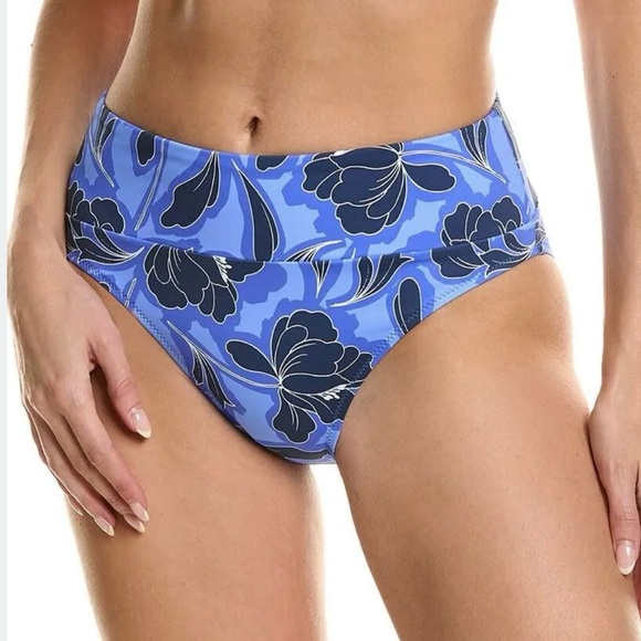 🌻 NEW w/Tags Tommy Bahama Palm Modern Blissful High-Waist Bottoms Size Small - Picture 1 of 6